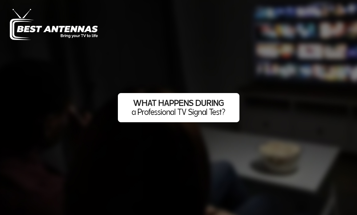 What Happens During a Professional TV Signal Test?
